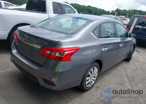 2017 Nissan Sentra S из США, поврежденный, VIN 3N1AB7AP4HY245861